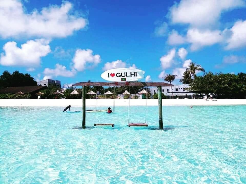 String Wave Maldives Hotel Bãi biển Bãi biển Gulhi Ngoại thất bức ảnh